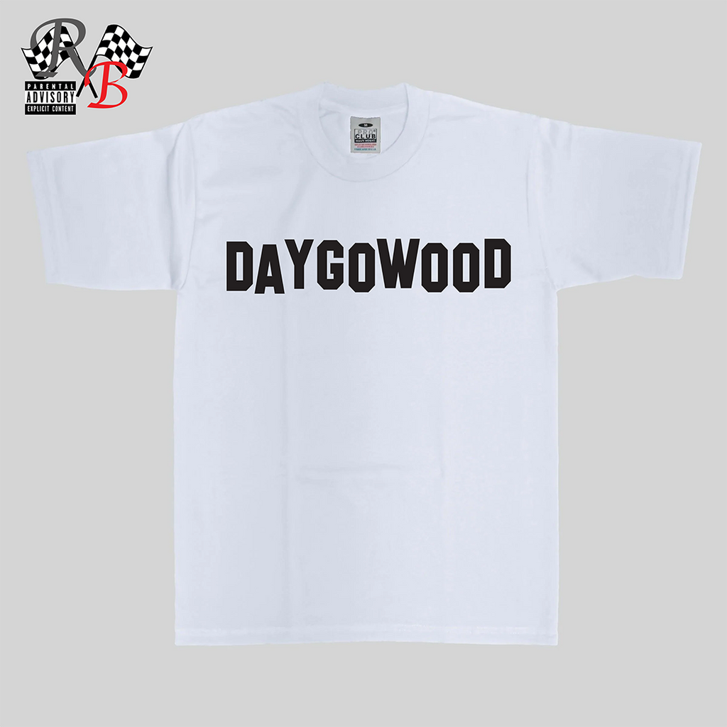 “DAYGOWOOD” T-Shirt-White