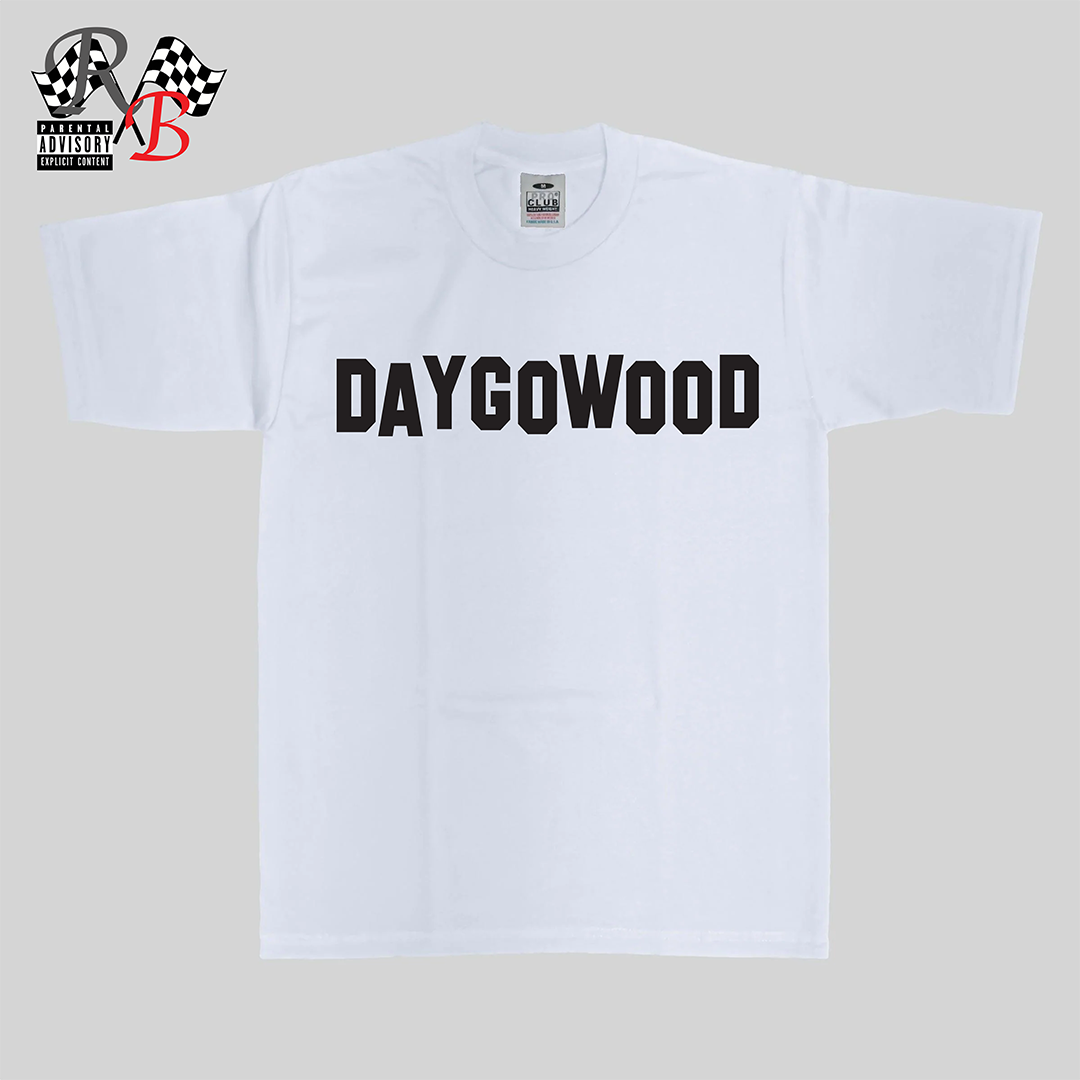 “DAYGOWOOD” T-Shirt-White