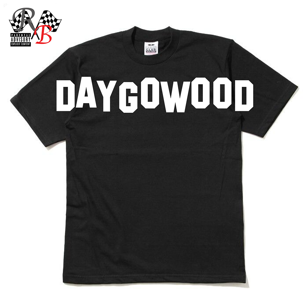 DAYGOWOOD Large logo T-Shirt-Black